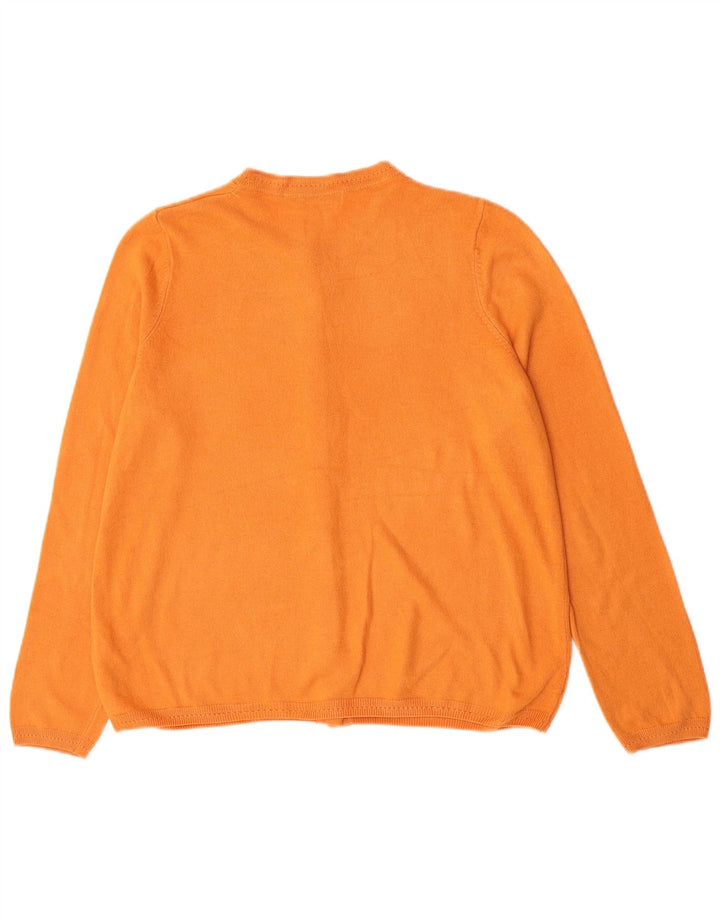 Marks & Spencer Pull cardigan surdimensionné pour femme UK 16 Large Orange