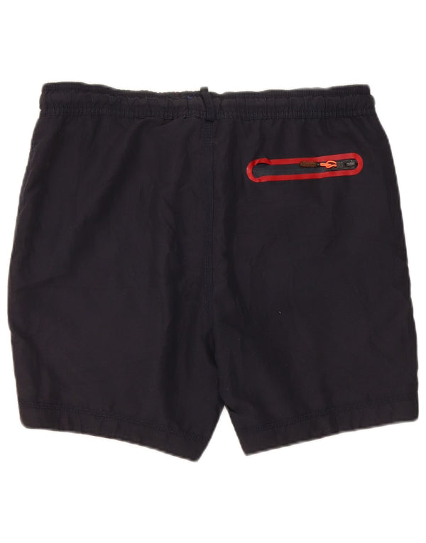 Superdry Short de Bain Graphique Homme Moyen W32 L5 Bleu Marine Polyester