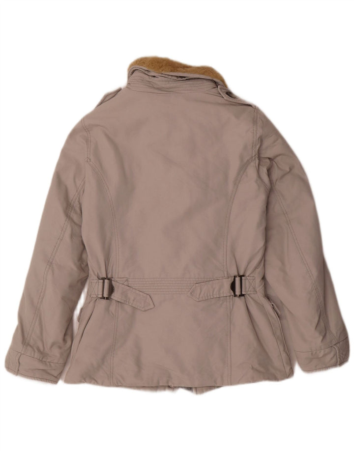 Think Pink Veste rembourrée pour femme UK 12 Polypropylène gris moyen