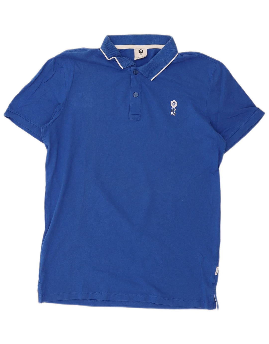 JACK & JONES Polo Core Homme Bleu Moyen Coton