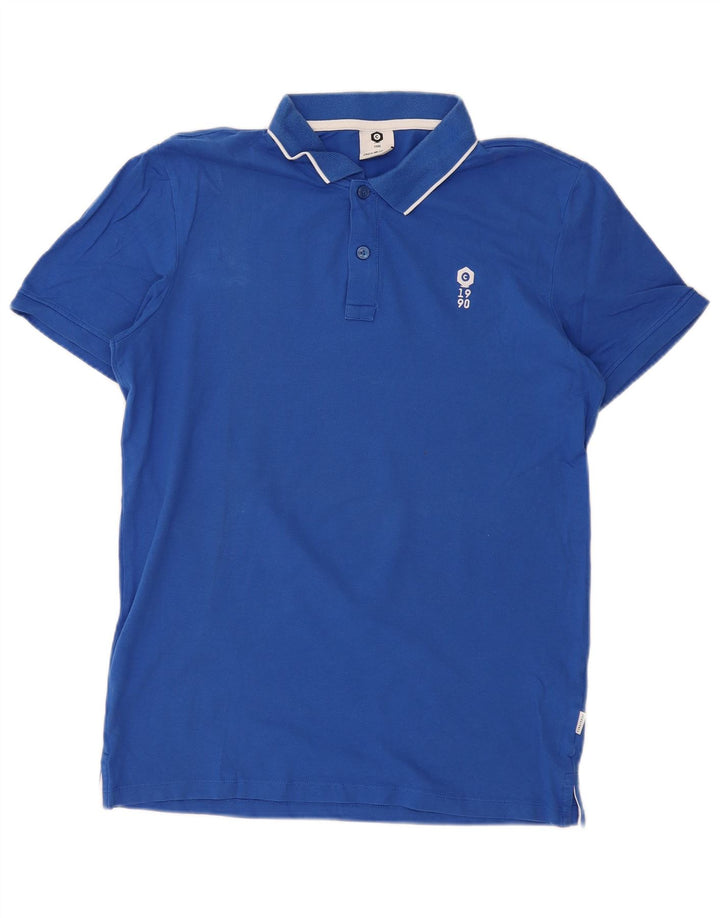 JACK & JONES Polo Core Homme Bleu Moyen Coton