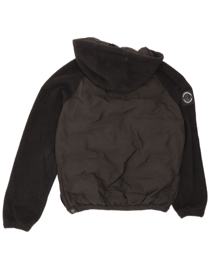 Superdry Veste à capuche pour homme UK 36 Small Noir Colourblock