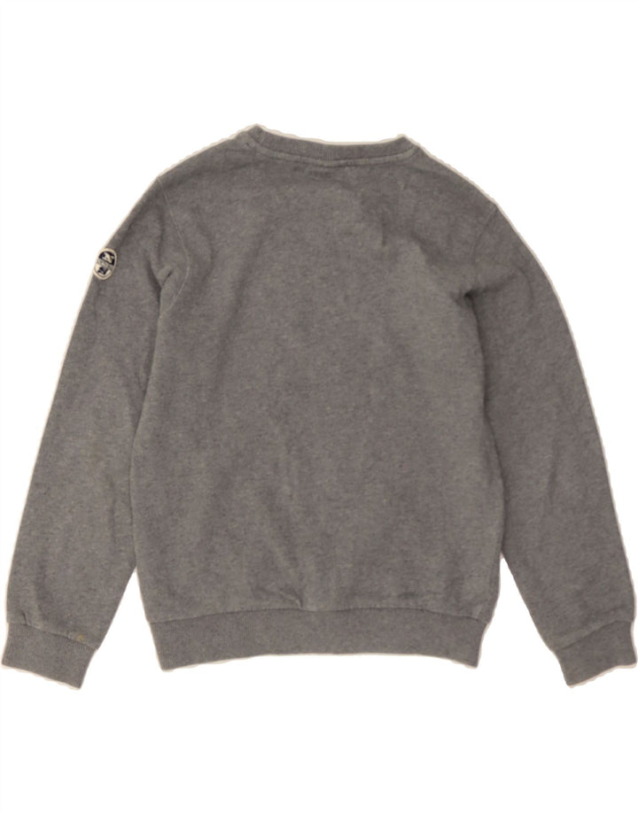NORTH SAILS Boys Graphic Sweatshirt Jumper 7-8 Years Grey Cotton Vintage North Sails and Second-Hand North Sails from Messina Hembry 
