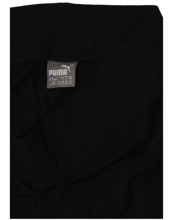 Puma Legging graphique pour femme UK 14 Large Noir Coton