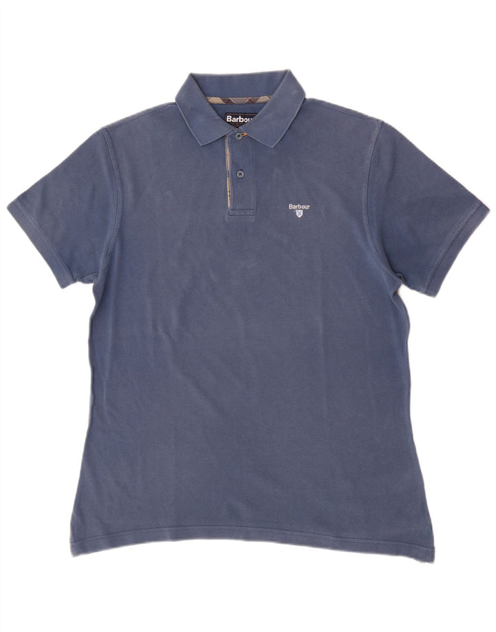 Barbour Polo Homme Grand Bleu