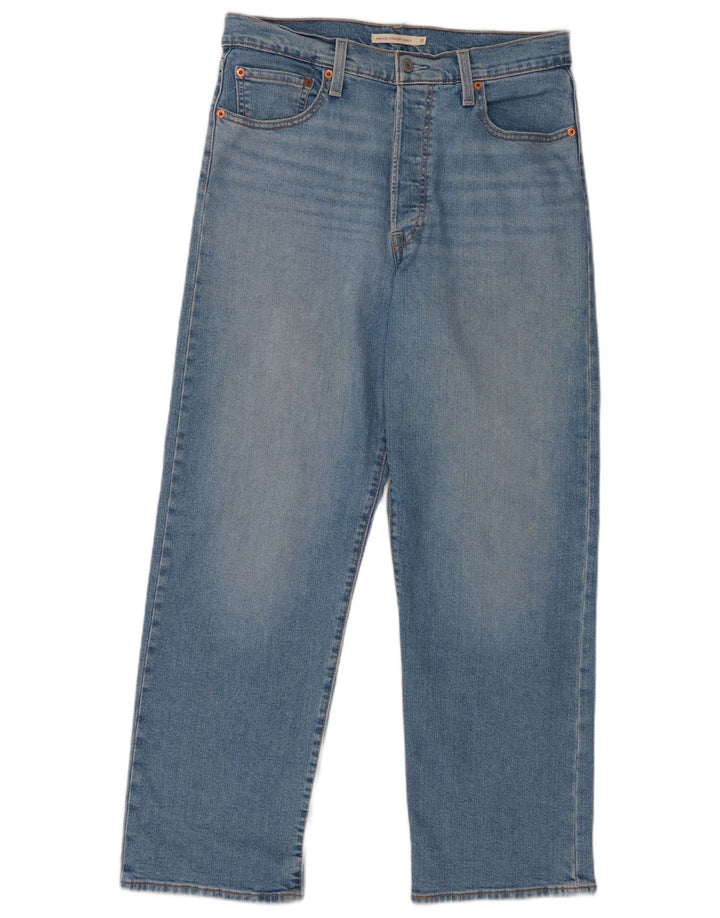Levi's Jean Droit Ribcage Femme W31 L29 Bleu Coton