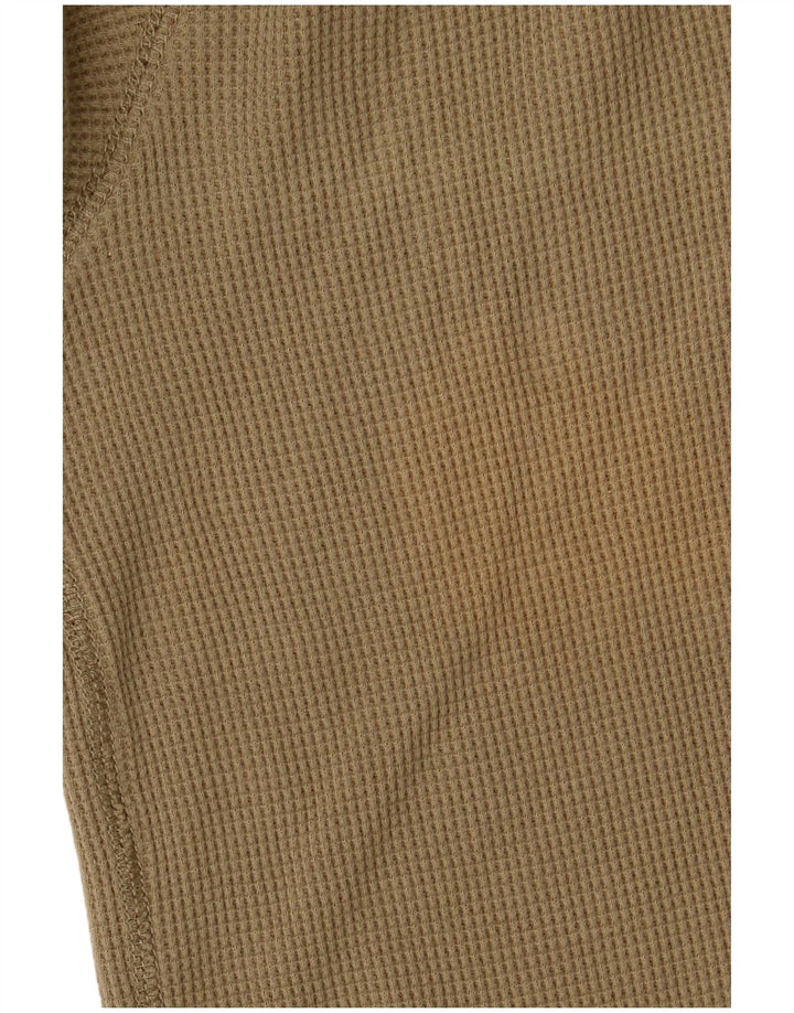 Timberland Haut graphique à manches longues pour homme en coton beige