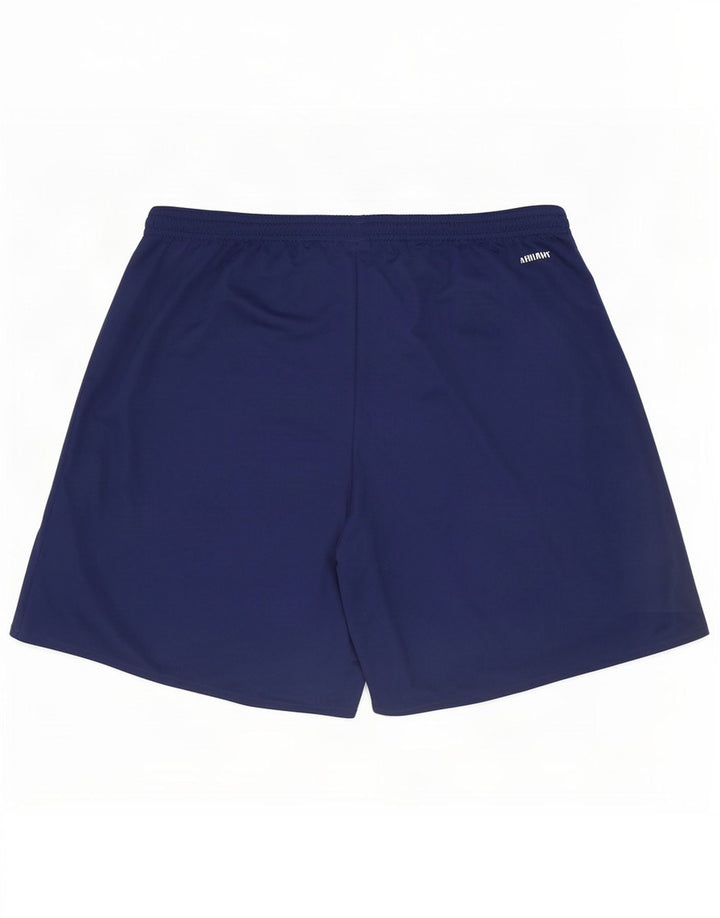 Adidas Short de sport Aeroready pour homme XL Bleu marine Polyester