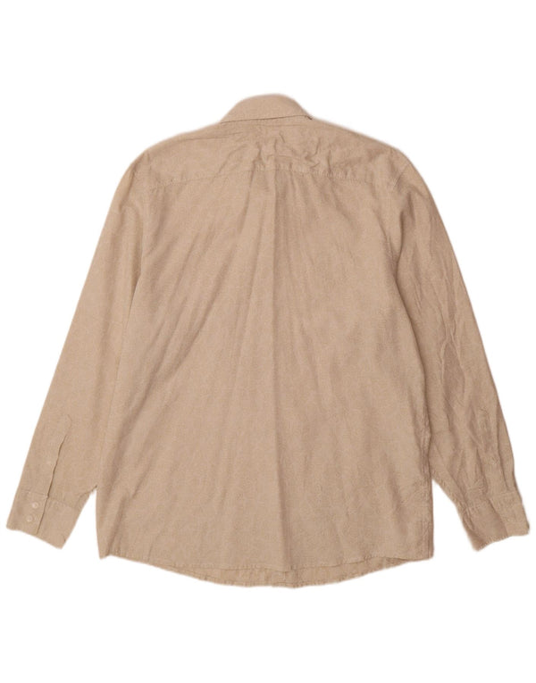 Calvin Klein Chemise Homme XL Beige Paisley Coton