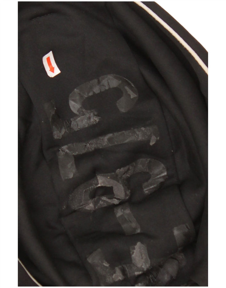 JACK & JONES Pull à capuche zippé pour femme UK 14 Medium Black Colourblock