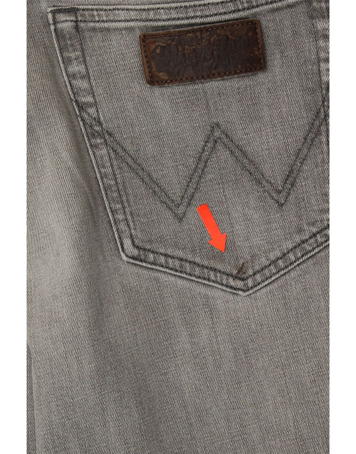 WRANGLER Mens Texas Straight Jeans W34 L28 Grey Cotton Vintage Wrangler and Second-Hand Wrangler from Messina Hembry 