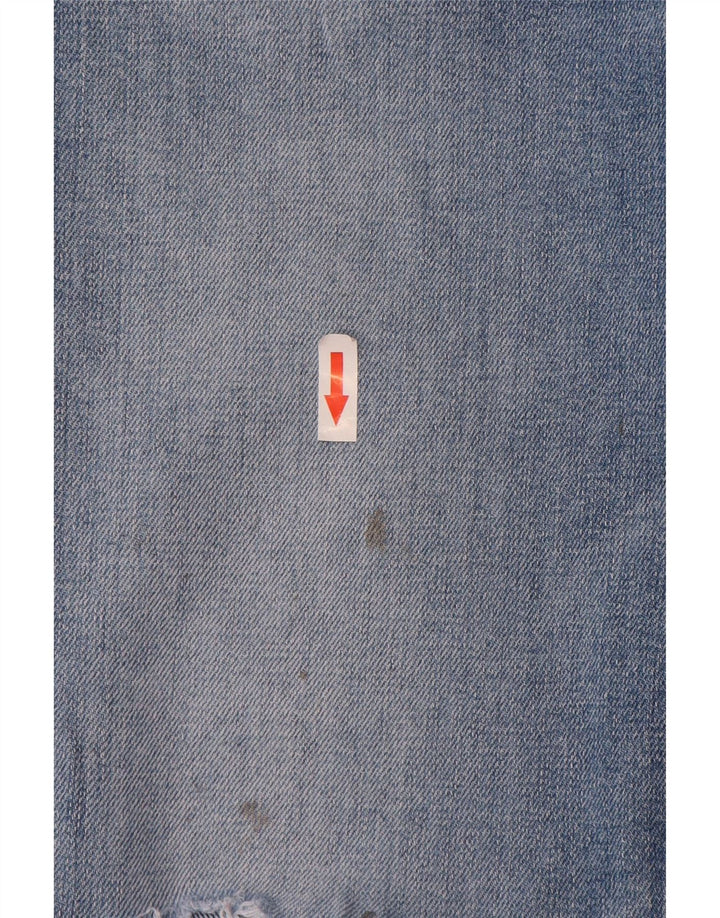 Hugo Boss Jean slim vieilli W32 L32 en coton bleu pour homme