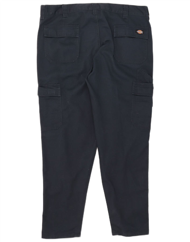 Dickies Pantalon Cargo Slim Homme W38 L29 Bleu Marine Polyester