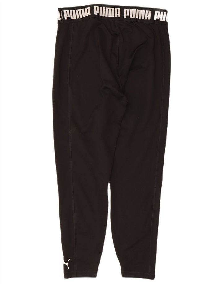 Puma Legging court graphique pour femme UK 14 Large Noir
