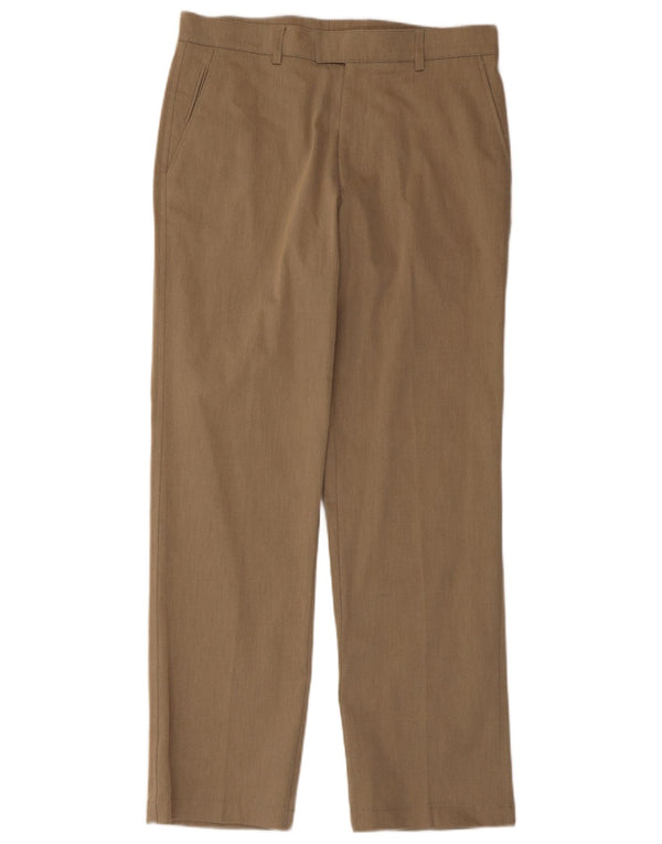 Armata Di Mare Pantalon de costume droit pour homme IT 46 Medium W32 L30 Beige