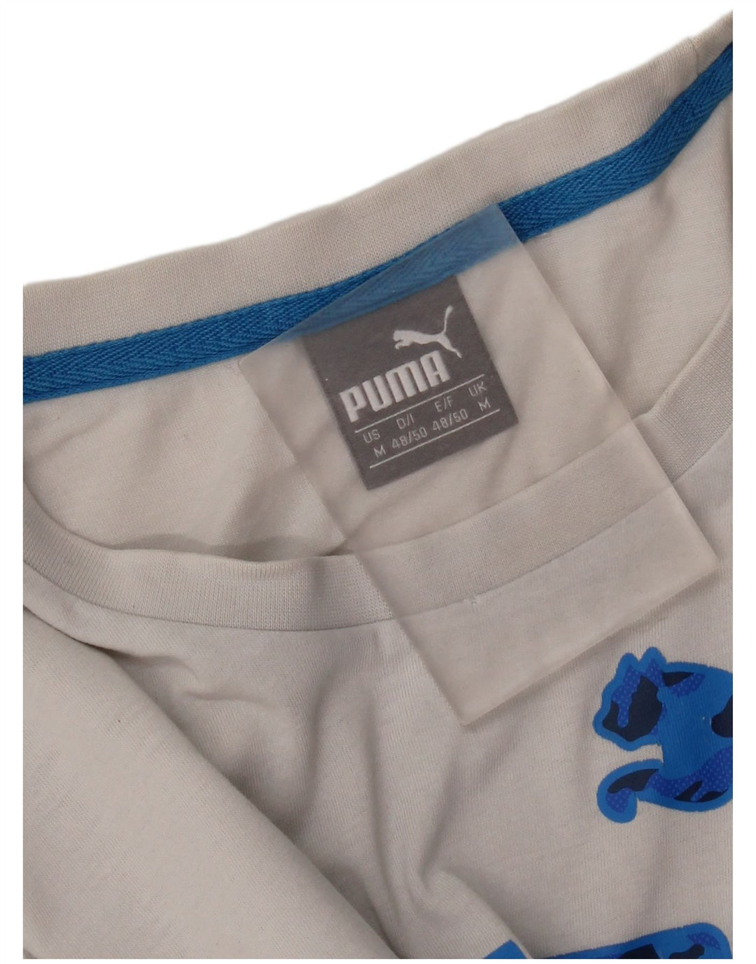 Puma Tee-Shirt Graphic Homme Blanc Moyen