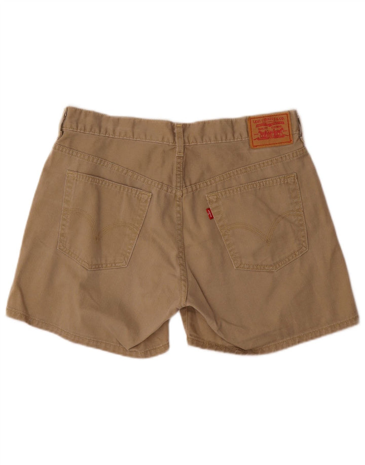 Levi's Short décontracté pour femme US 12 Large W32 Coton beige
