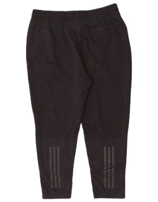 Adidas Pantalon de survêtement pour femme UK 12/14 Coton noir moyen