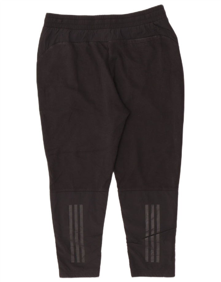 Adidas Pantalon de survêtement pour femme UK 12/14 Coton noir moyen