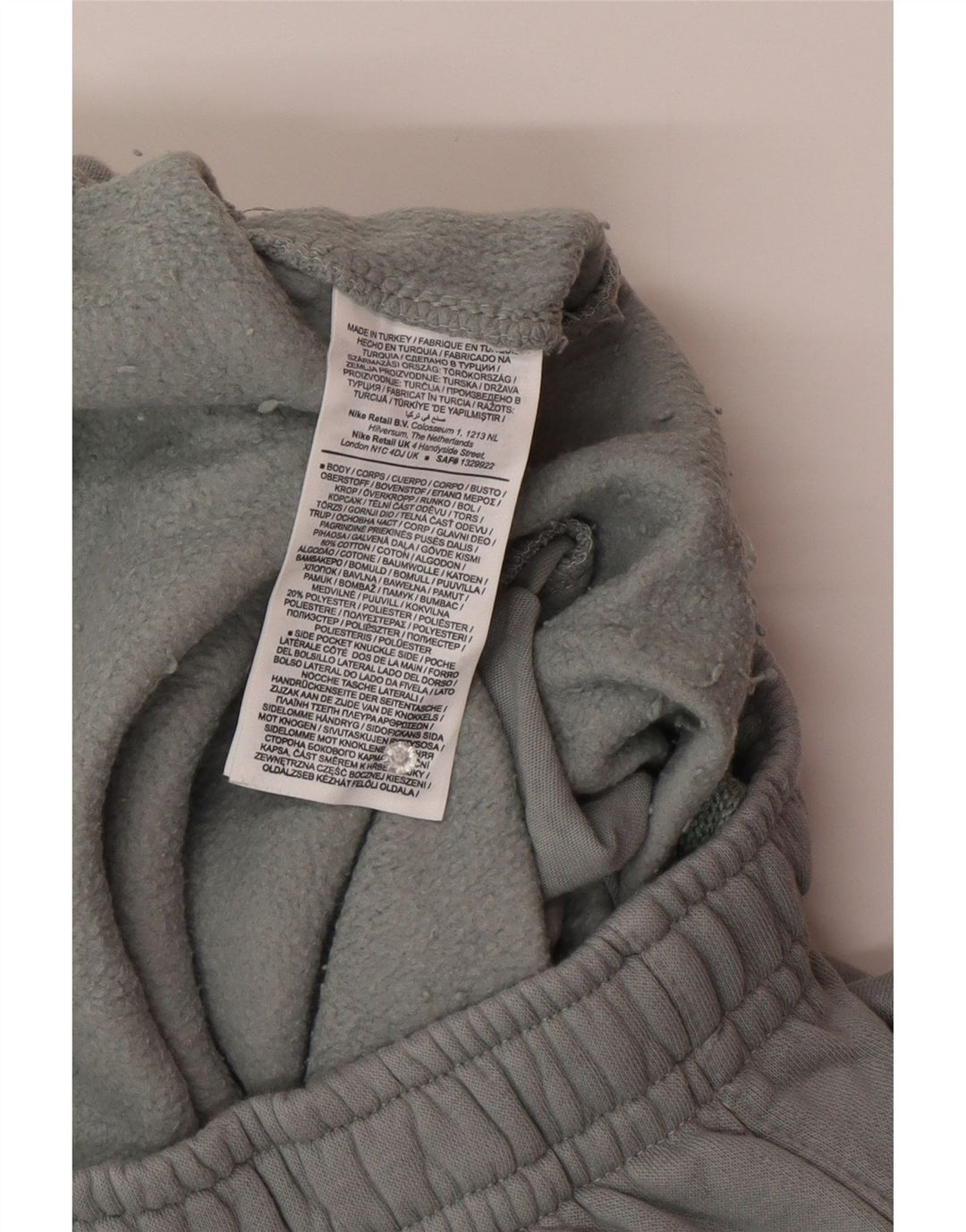 Nike Pantalon de survêtement pour homme en coton gris moyen