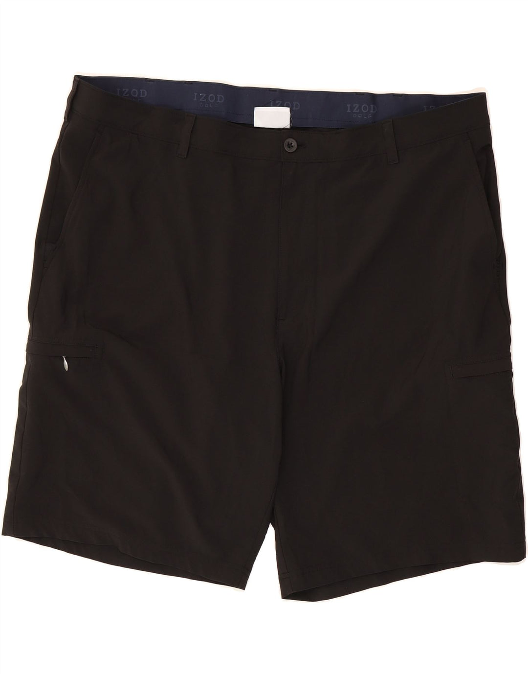 IZOD Mens Cargo Shorts W44 2XL Black Vintage Izod and Second-Hand Izod from Messina Hembry 