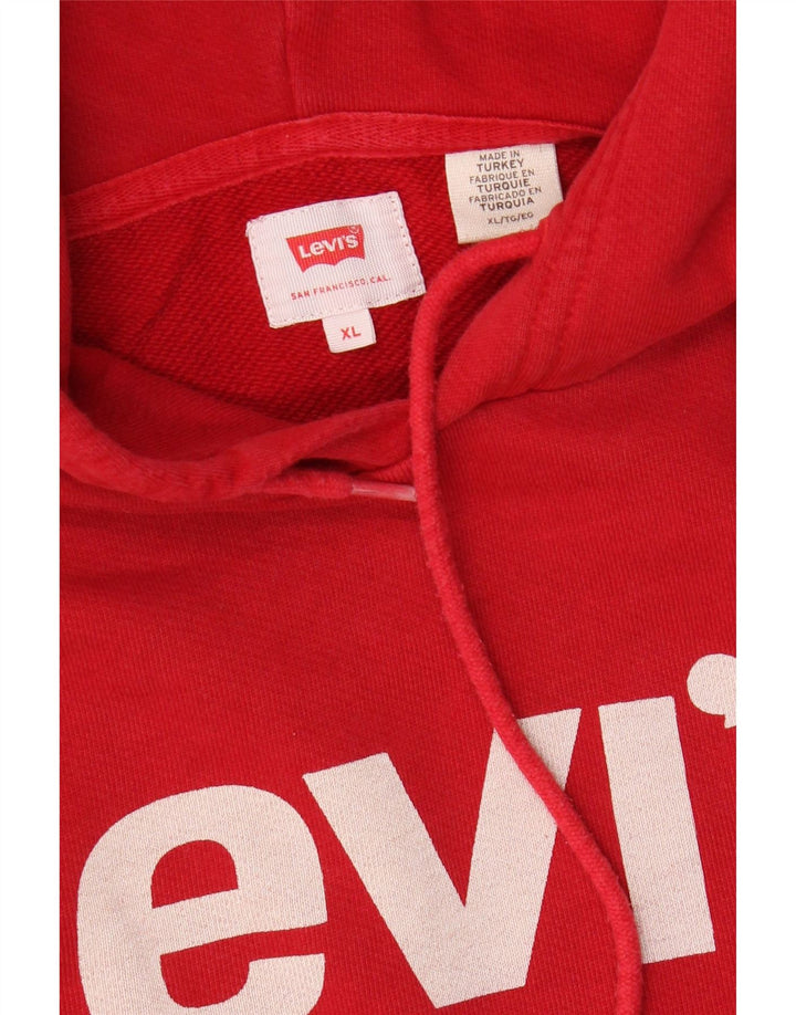 Levi's Pull à Capuche Graphic Homme Rouge XL