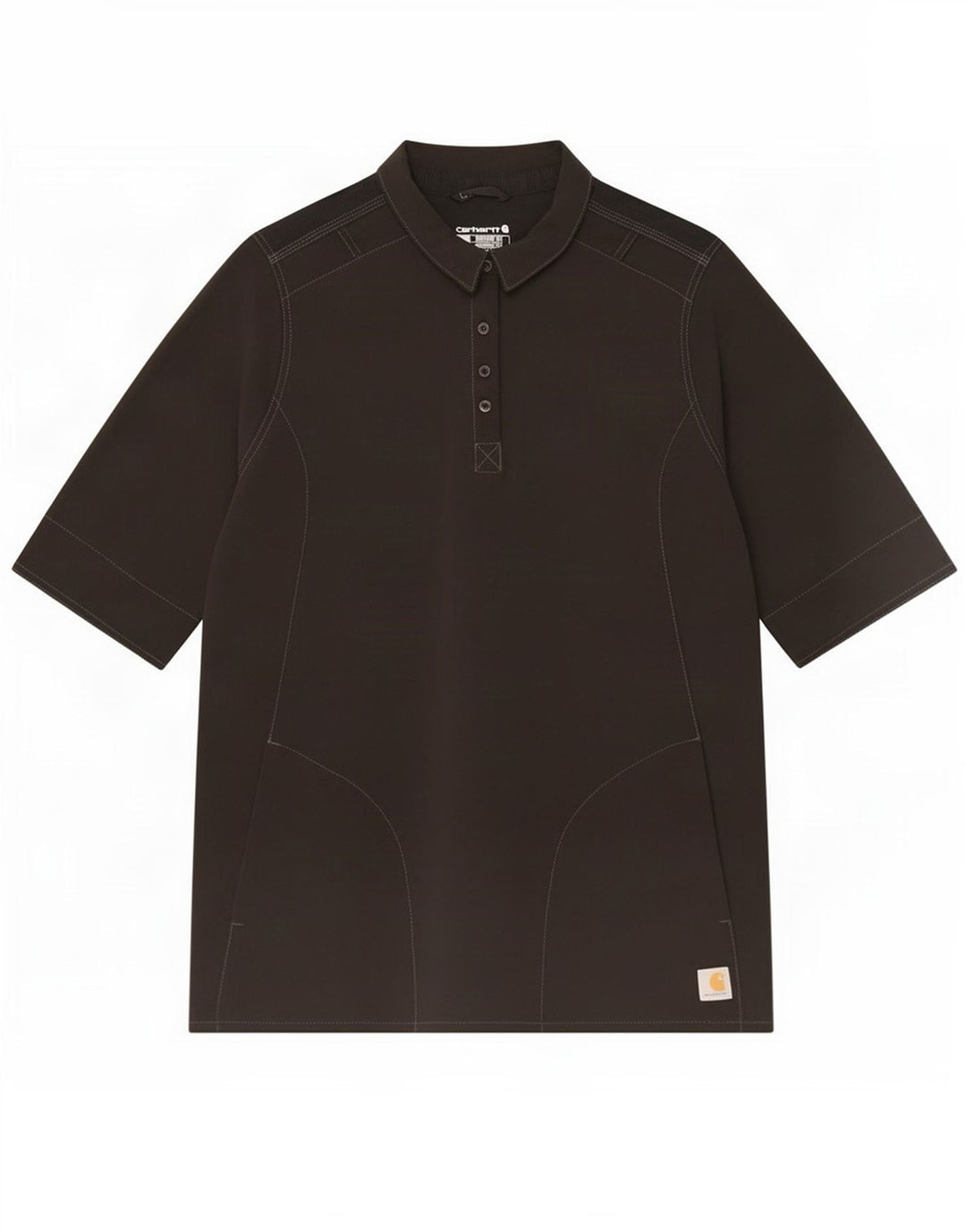 Carhartt Chemise à manches courtes pour homme Coupe moderne XL Noir Polyester