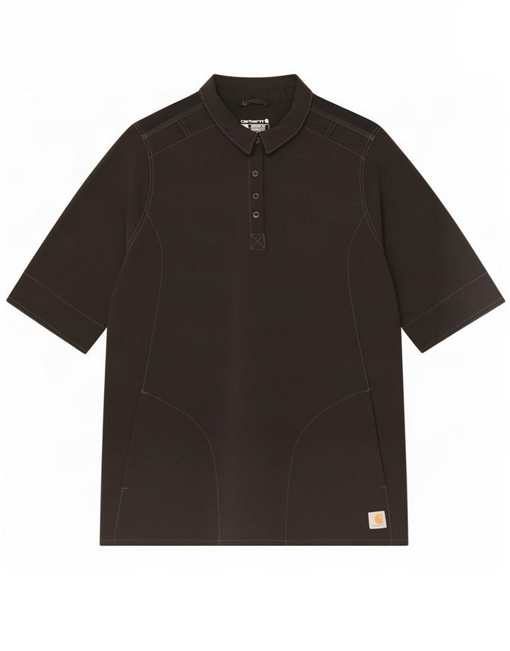 Carhartt Chemise à manches courtes pour homme Coupe moderne XL Noir Polyester
