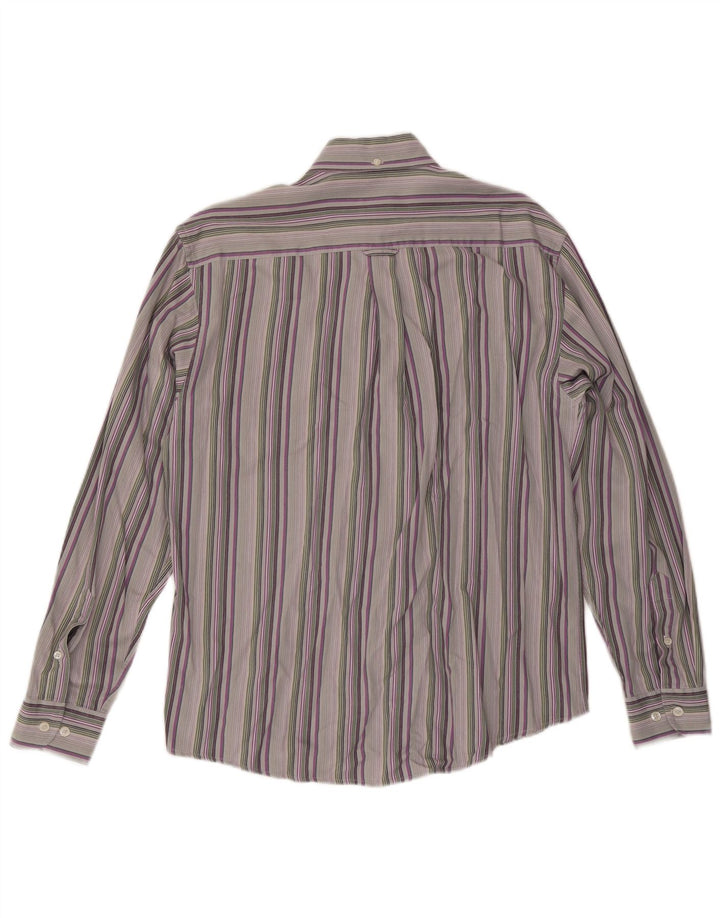 Chemise Homme McGregor Coton Rayé Gris Moyen