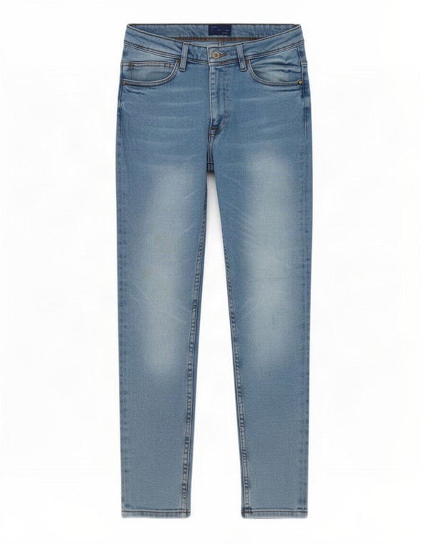 Zara Jean slim pour homme EU 44 Large W34 L29 Bleu