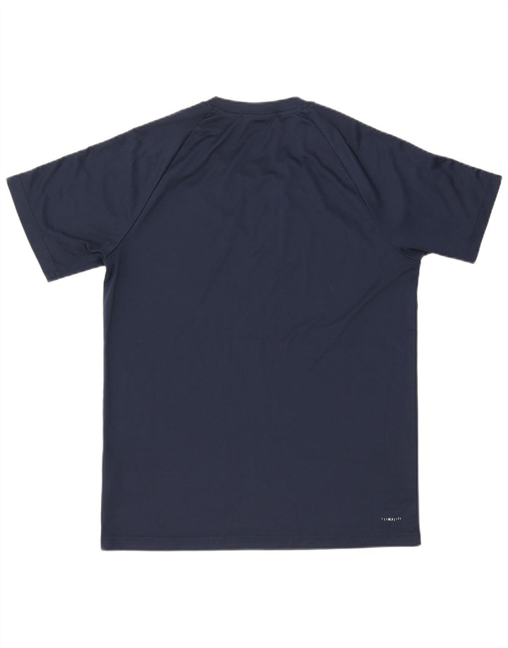 ADIDAS T-Shirt Climalite Homme Bleu Marine Moyen Polyester