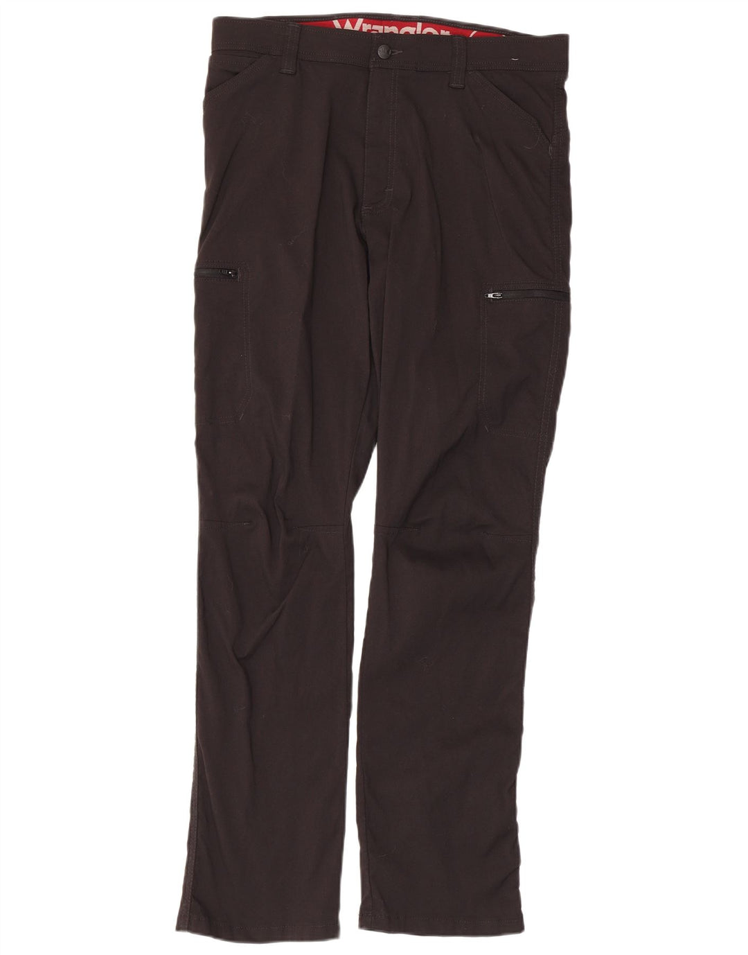 Wrangler Pantalon Cargo Droit Homme W34 L32 Nylon Noir