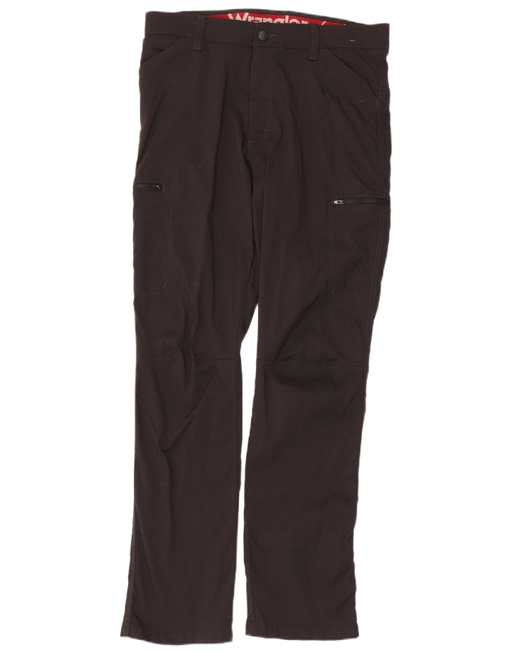 Wrangler Pantalon Cargo Droit Homme W34 L32 Nylon Noir