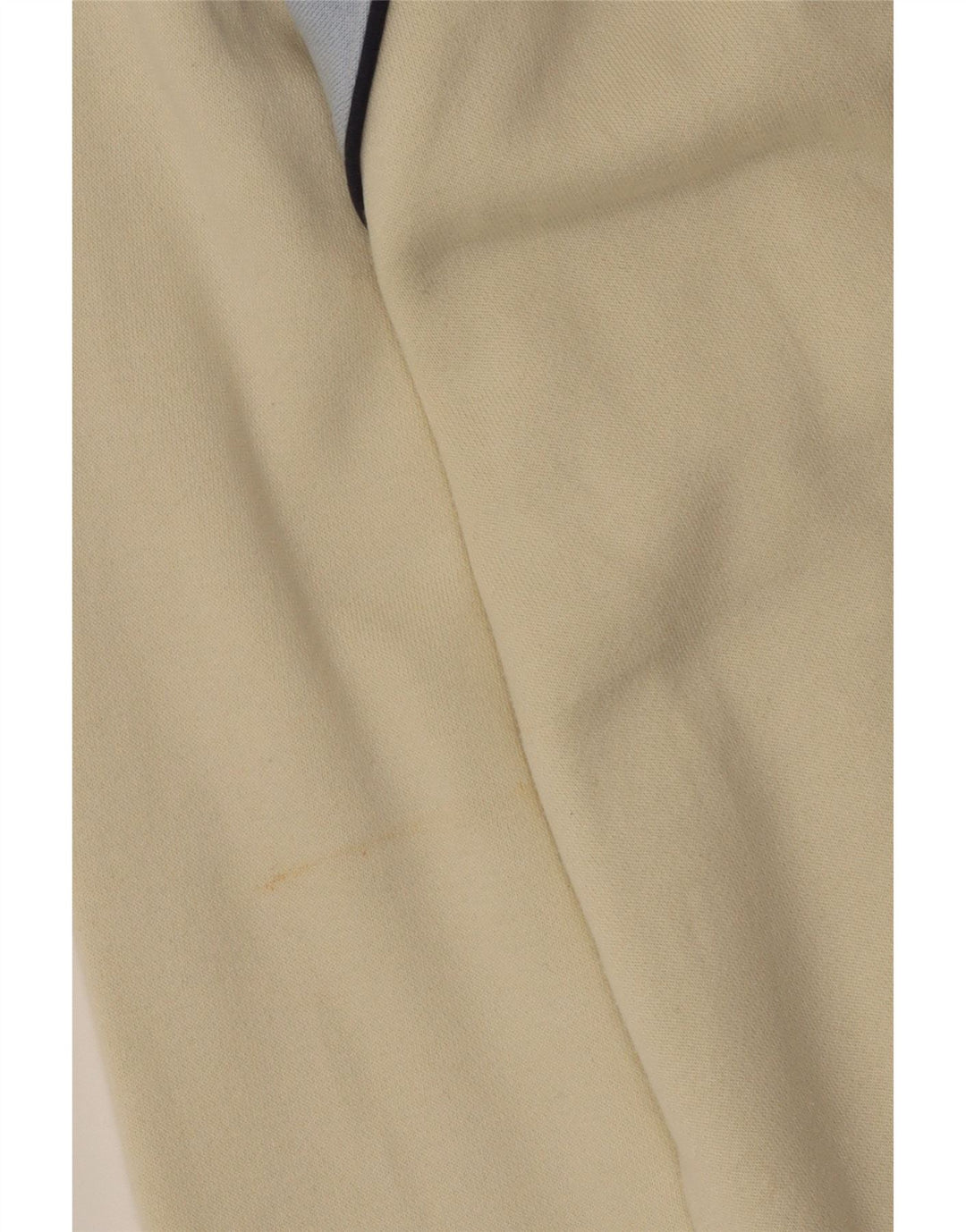 FILA Sweat-shirt à col zippé pour homme en coton color block blanc cassé