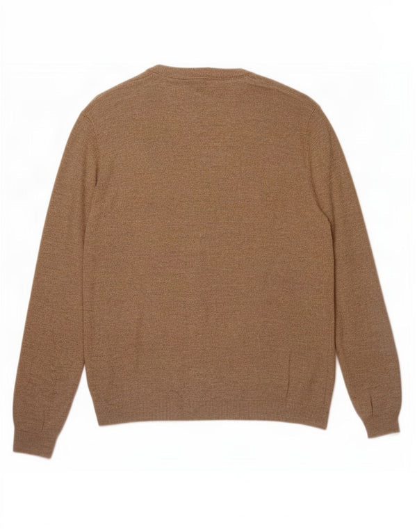Zara Cardigan Homme Pull Large Beige