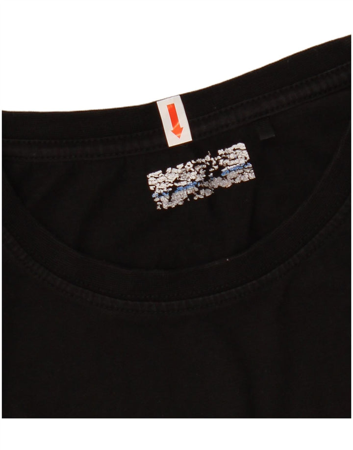 Columbia T-Shirt Graphique Homme Noir Moyen Coton