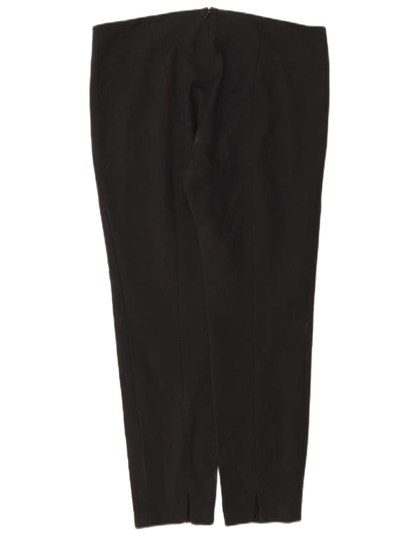 French Connection Pantalon décontracté fuselé pour femme UK 12 Medium W34 L27 Noir