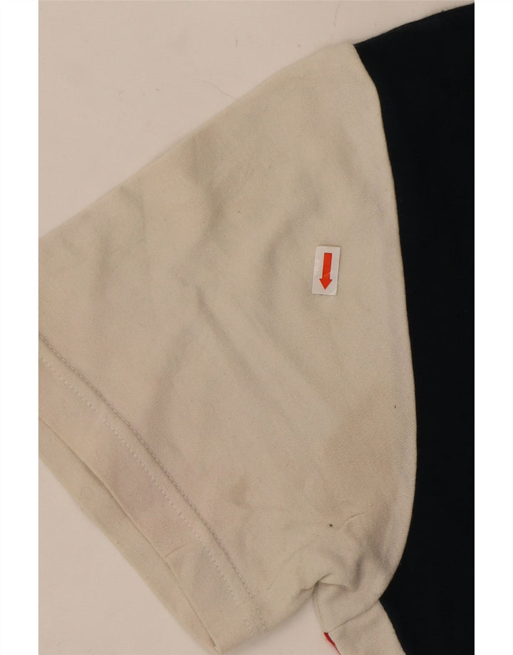 CHAMPION T-Shirt Graphique Femme UK 18 XL Bleu Marine Colorblock Coton