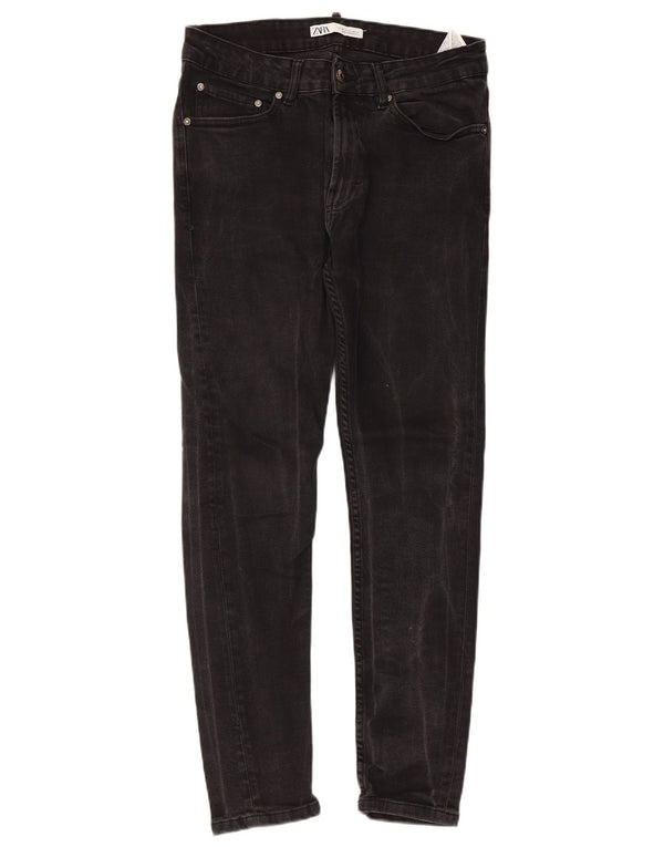 Zara Jean skinny pour homme EU 40 Medium W31 L27 Coton noir