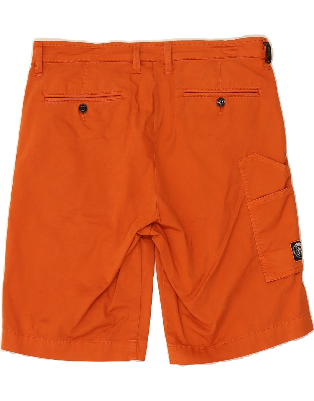DIESEL Mens Cargo Shorts W30 Medium Orange Cotton Vintage Diesel and Second-Hand Diesel from Messina Hembry 