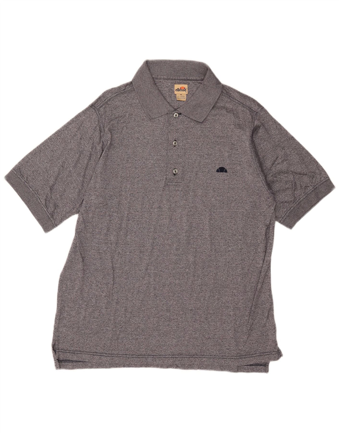 Ellesse Polo Homme Bleu Marine Moyen Moucheté Coton