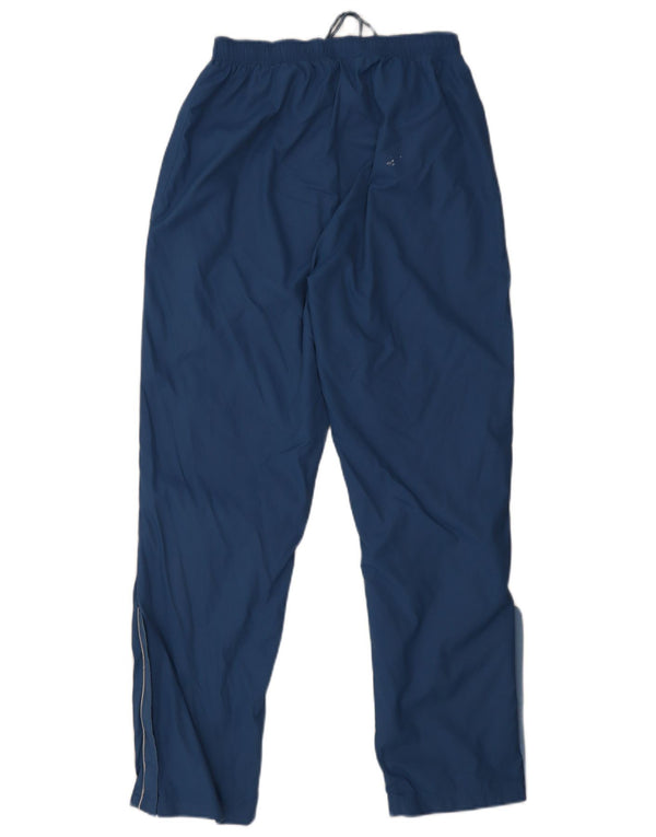 Reebok Pantalon de survêtement pour femme UK 44 Large Bleu Colorblock Nylon