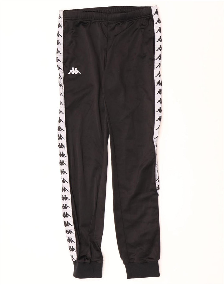 Kappa Pantalon de Survêtement Graphique Homme Joggers Small Noir