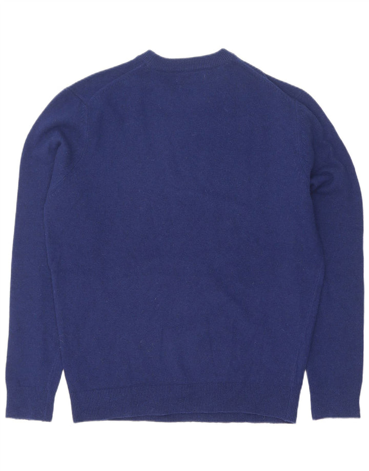 Zara Pull Col Ras Du Cou Homme Bleu Moyen