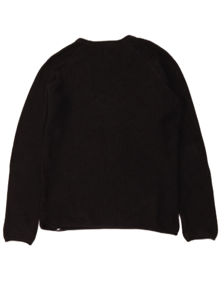 Jack & Jones Pull Col Rond Homme Noir Moyen Coton