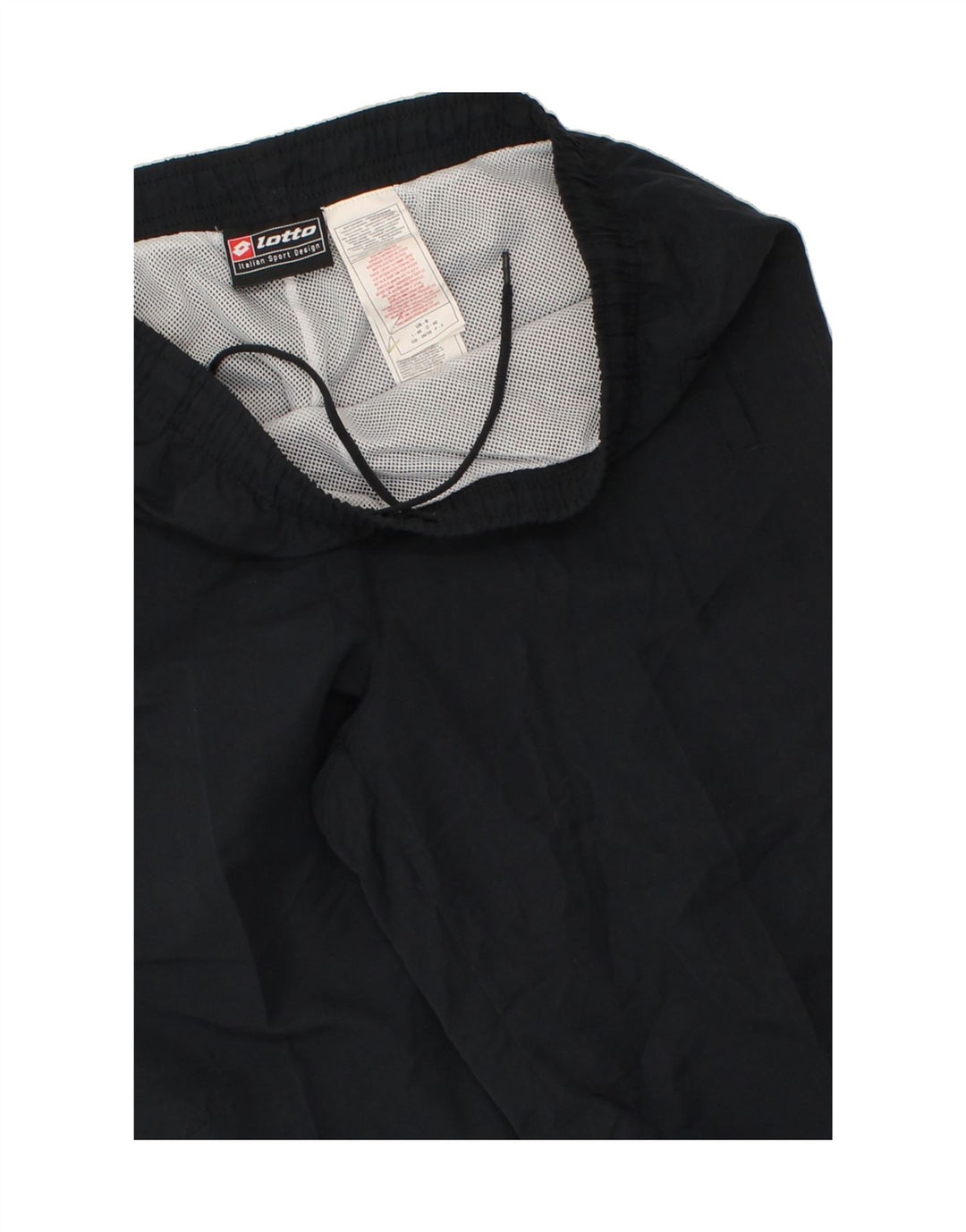 LOTTO Mens Tracksuit Trousers UK 36/38 Small Navy Blue Polyester Vintage Lotto and Second-Hand Lotto from Messina Hembry 