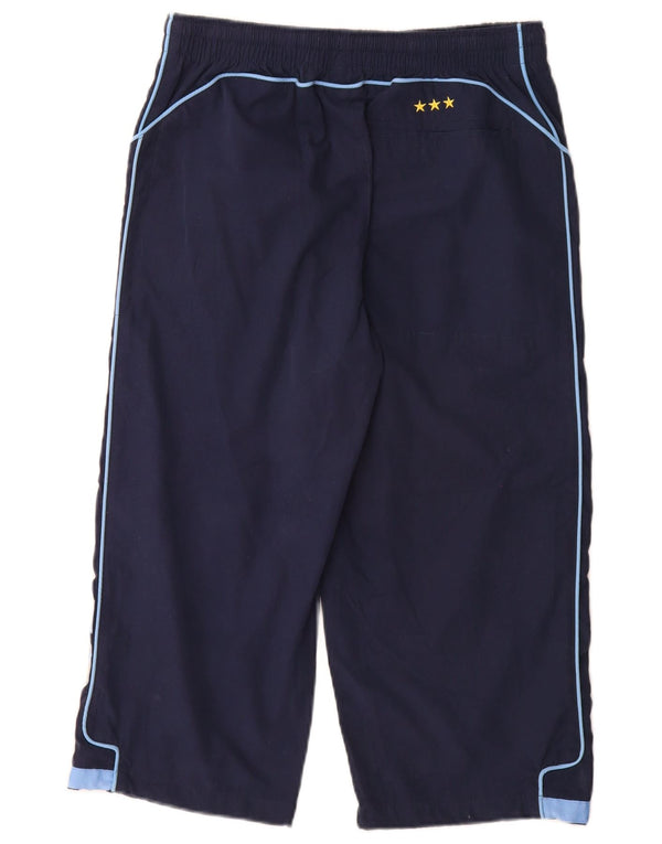 Nike Pantalon de survêtement Graphic Capri pour homme Bleu marine moyen Colourblock