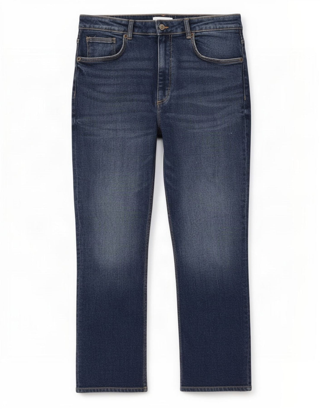 Zara Jean droit pour femme EU 46 2XL W36 L26 Bleu