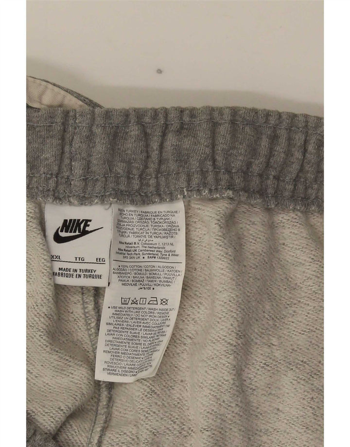 Nike Pantalon de survêtement pour homme en coton gris 2XL