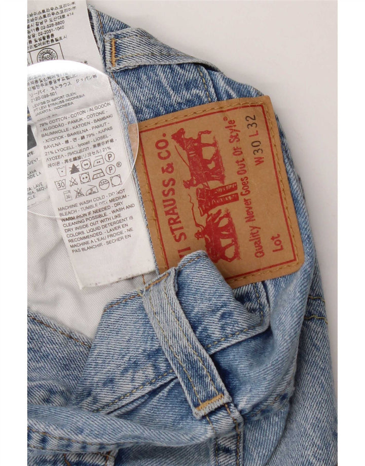 Levi's Jean Droit W30 L30 Homme Bleu Coton